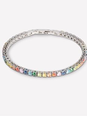 COEUR DE LION Multicolor Crystal Tennis Bracelet